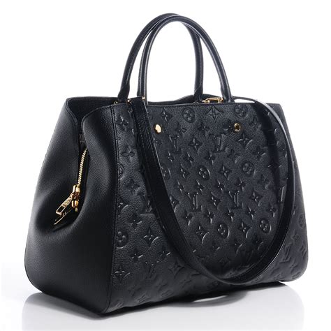 louis vuitton empreinte montaigne gm noir black|Louis Vuitton ombre nomade.